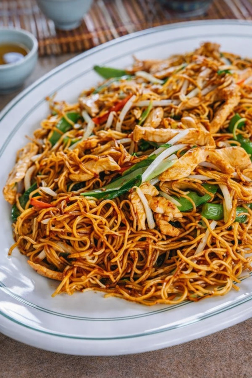 Hakka style noodles and fried rice at Gorkha Spice Okotoks