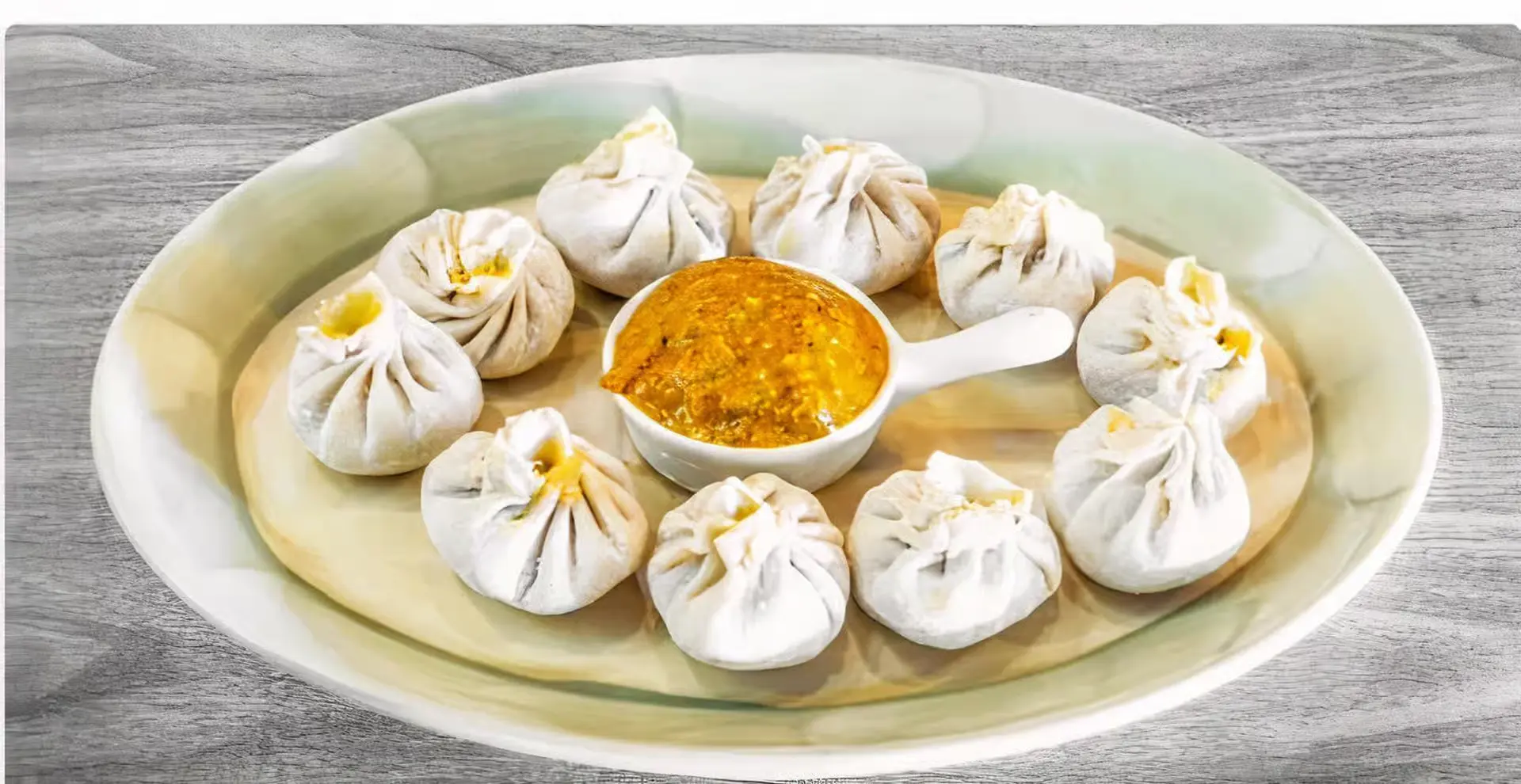 Momos - Nepali dumplings at Gorkha Spice in Okotoks, AB